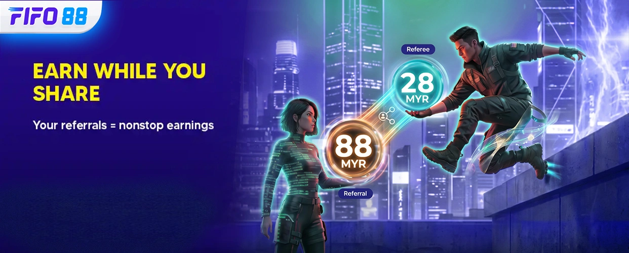 FIFO88 | Refer & Earn Moeny